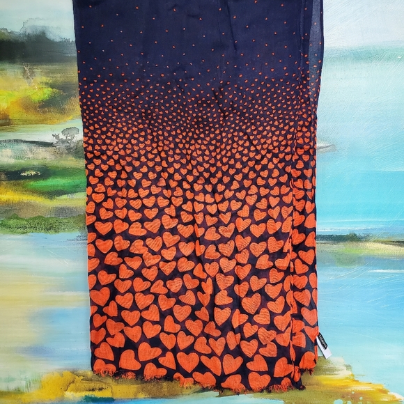 Talbots Heart Rectangular Scarf - Picture 2 of 12